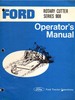 Thumbnail Ford 908 Series Rotary Cutter - Operators Manual